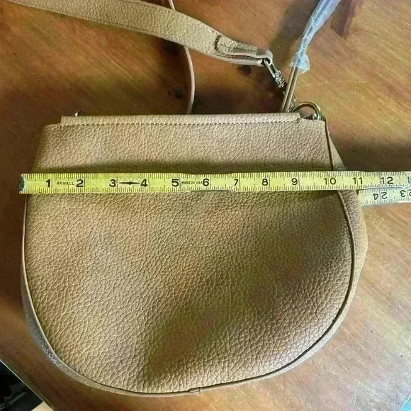 NWT Shiraleah Chicago Vegan Leather Mallorca Crossbody Purse. Pebbled Texture - Picture 14 of 16